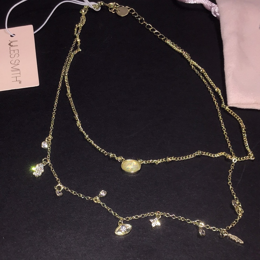 Jules Smith radiant goddess jewel necklace NEW